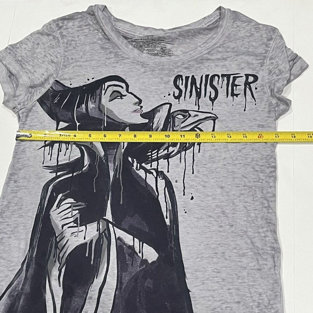 Disney Parks Maleficent Sinister Graphic Shirt Women Small Small Pulls In Back - Picture 10 of 12